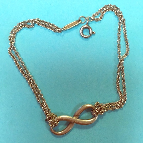 Tiffany & Co. Infinity bracelet 6"