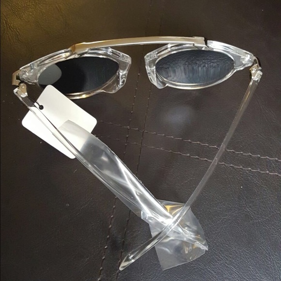 Mirrorred cat eye fashion style sunglasses - Picture 3 of 4