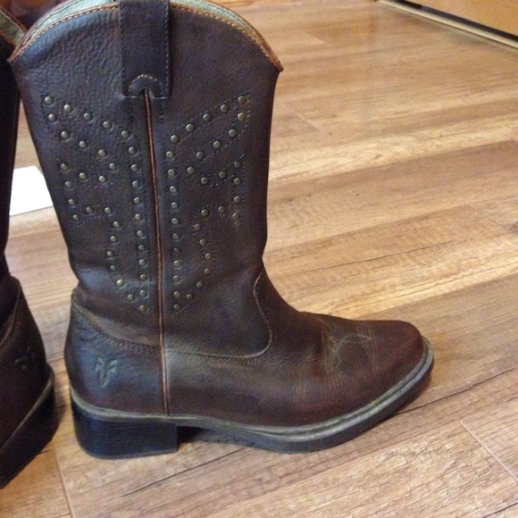 Studded Frye boots