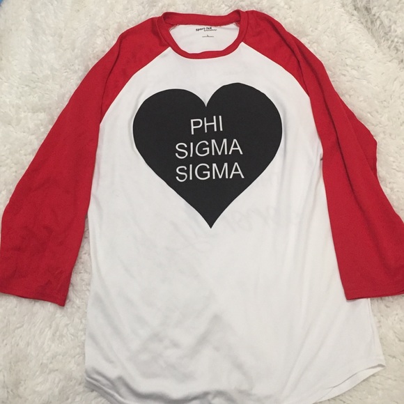 Phi Sigma Sigma Baseball Tee