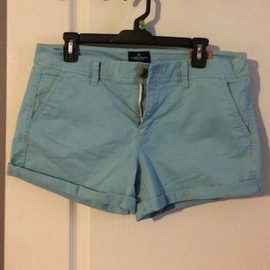 American eagle midi shorts