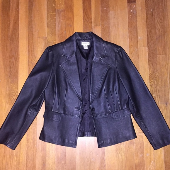 kim rogers leather jacket