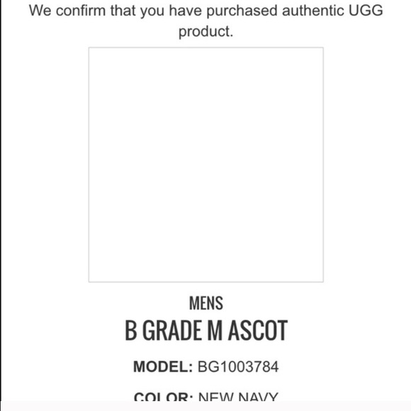 UGG authentic MENS Ascot moccasins Sz 9 new - Picture 2 of 4
