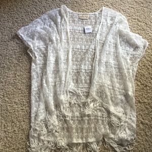 Hollister Brand New Lace Kimono