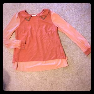 Esley long-sleeve blouse