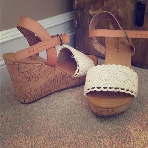 Super cute wedge sandals