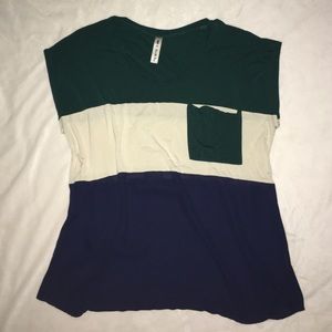 FINAL Green/navy  Top