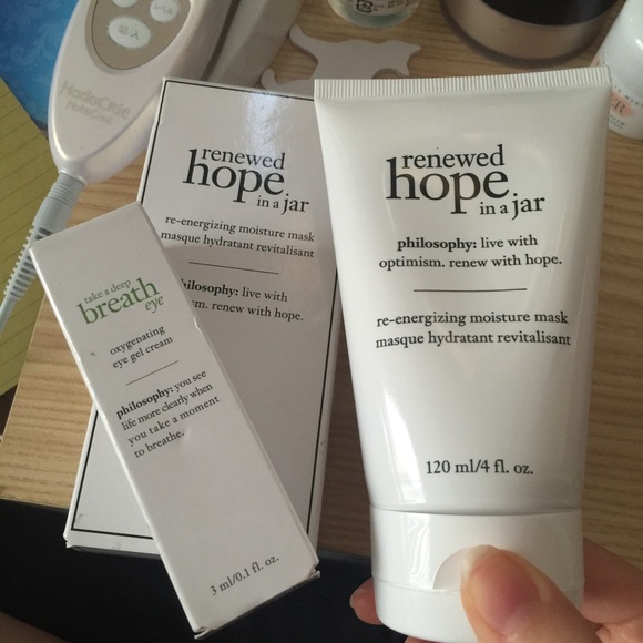 Philosophy moisture mask & eye gel cream