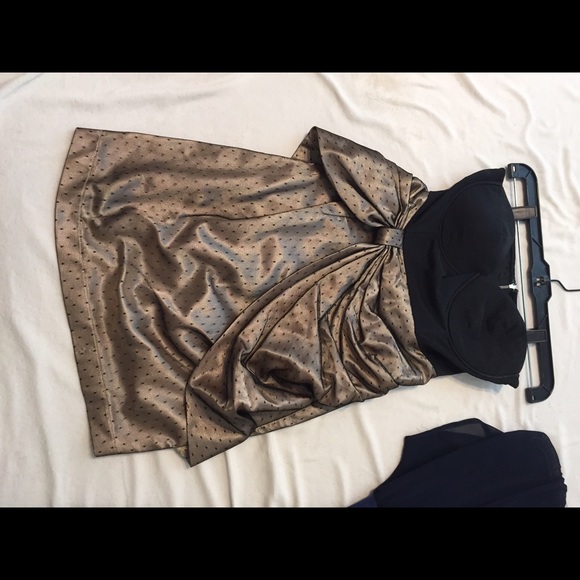 Strapless cocktail dress - Picture 1 of 2