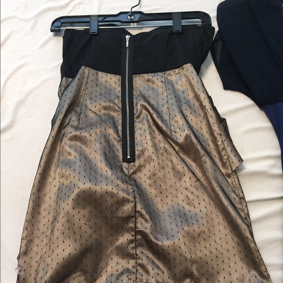 Strapless cocktail dress - Picture 2 of 2