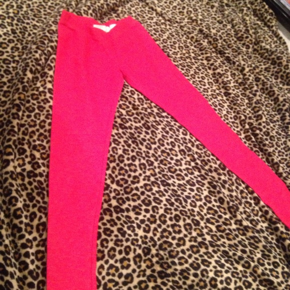 Red Leggings