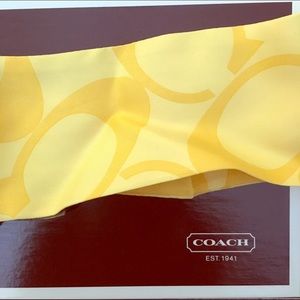 Yellow Coach Headscarf