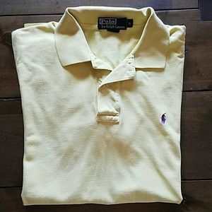 Men's medium yellow Polo
