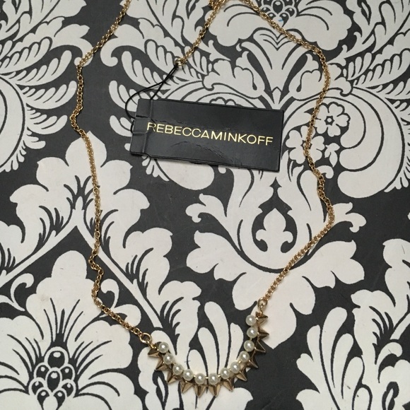 Pearl Spike Rebecca Minkoff Necklace