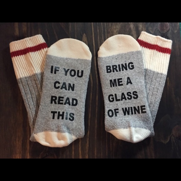 Bring Me Wine Socks🍷🍷🍷 - Picture 2 of 2