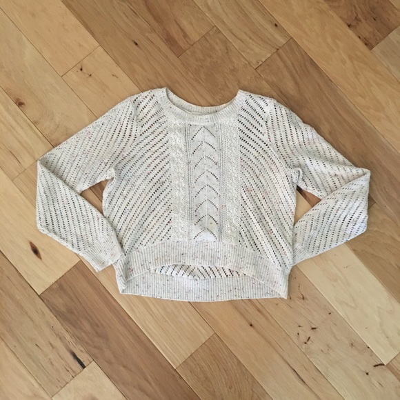 CREAM SWEATER FREE PEOPLE(LIKE)
