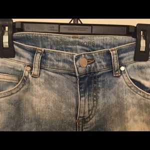 Michael Kors acid wash jeans