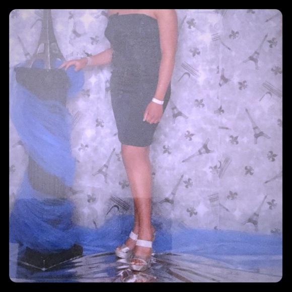 Asymmetrical Evening Dress