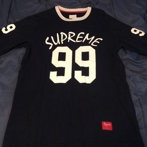 Supreme jersey long sleeve large