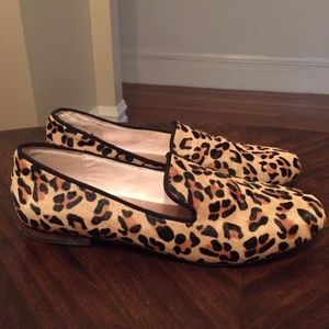 Steven by Steve Madden pony hair cheetah loafers