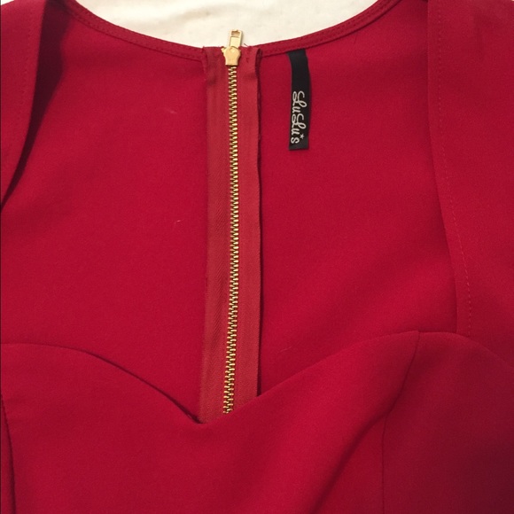 Sweetheart red dress - Picture 2 of 4