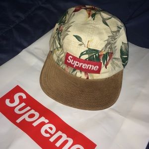 Supreme floral camp cap