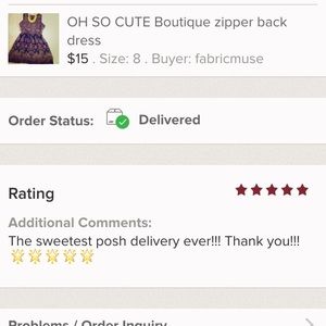 I LOVE making a fellow Posher happy!