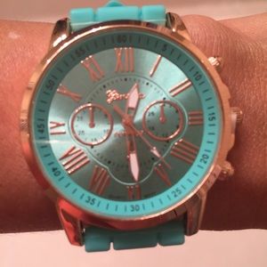 NWT Aqua Geneva Silicone Watch