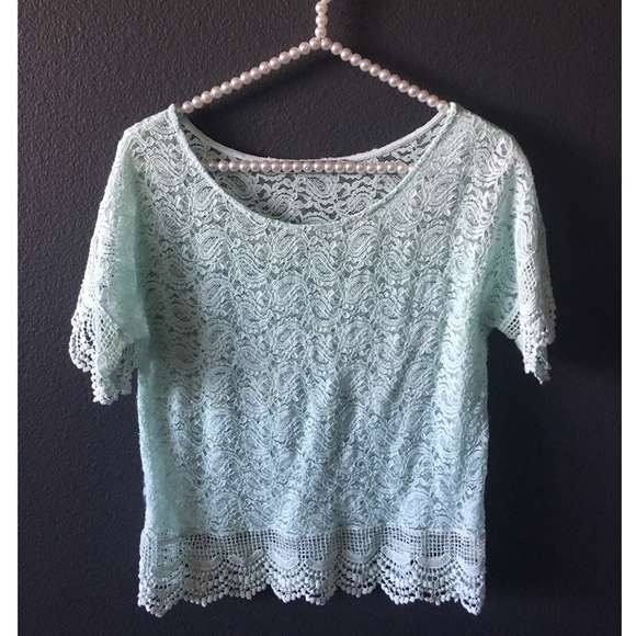 💠Chloe K Mint Top💠