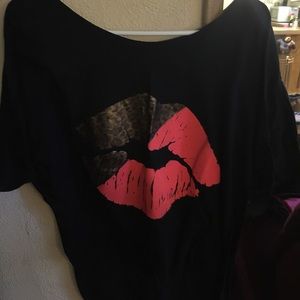 Xxl cheetah lips Tshirt