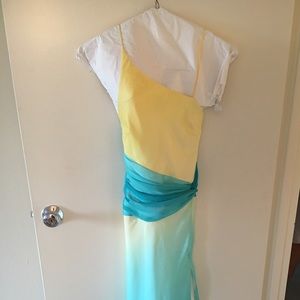 Sexy, backless & slit dress