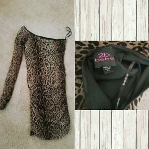 Bebe xsmall mini sexy dress