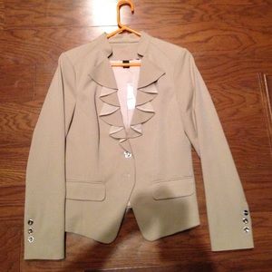 White Black Market Blazer