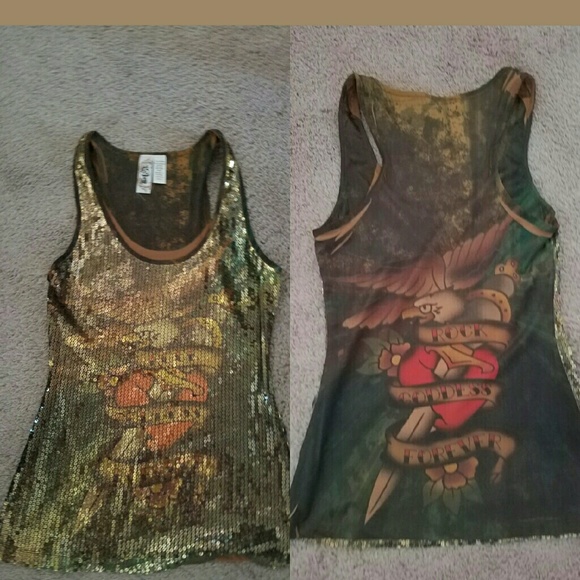Cute sequence tank - Picture 1 of 1