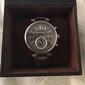 Michael Kors Sawyer Grey Dial Watch