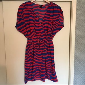 Blue and Red H&M Dress
