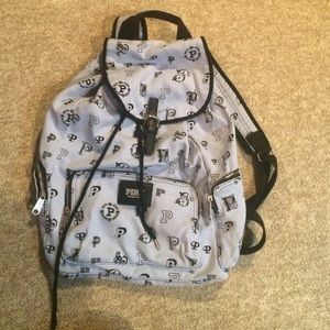 Victoria's Secret PINK powder blue bookbag