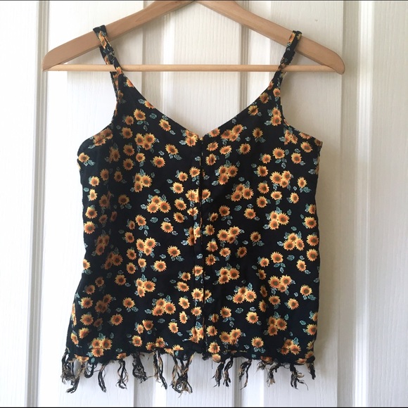 Sunflower Tank Top