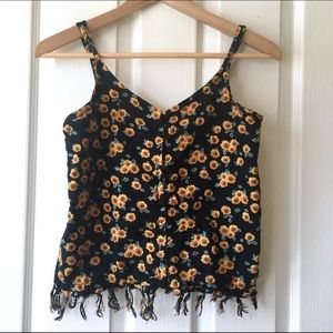 Sunflower Tank Top