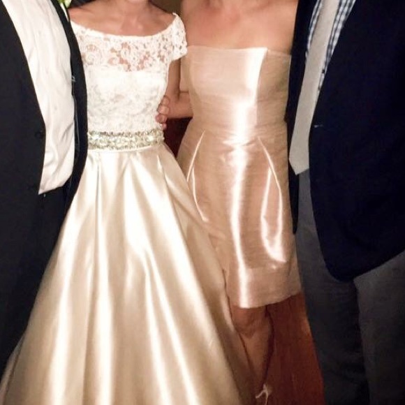 Strapless Blush Dress - Picture 4 of 4