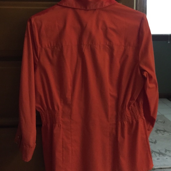 Bay Studio Orange Jacket/Blouse - Picture 2 of 3