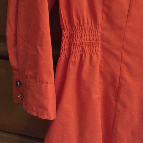 Bay Studio Orange Jacket/Blouse - Picture 3 of 3