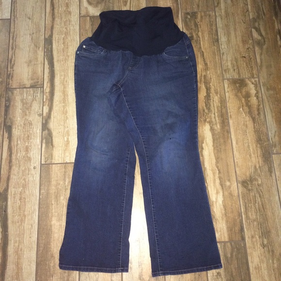 1X Indigo Blue from Motherhood Maternity