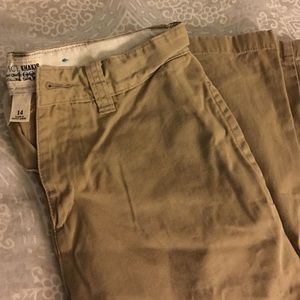 Boys khakis Children's Place sz 14 flat front
