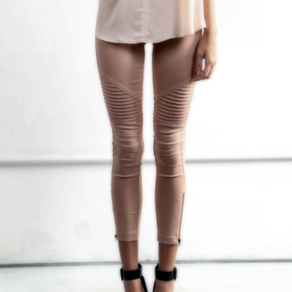 Mossimo Supply Co. Pants - FINAL PRICE | Mossimo Tan Moto Skinny Ankle Pants