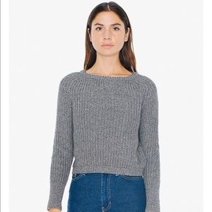 AA Cropped Fisherman Pullover