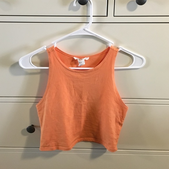 Orange Crop Top