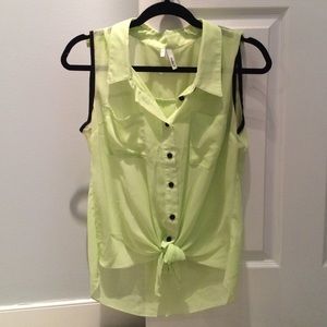 Lime green Blouse