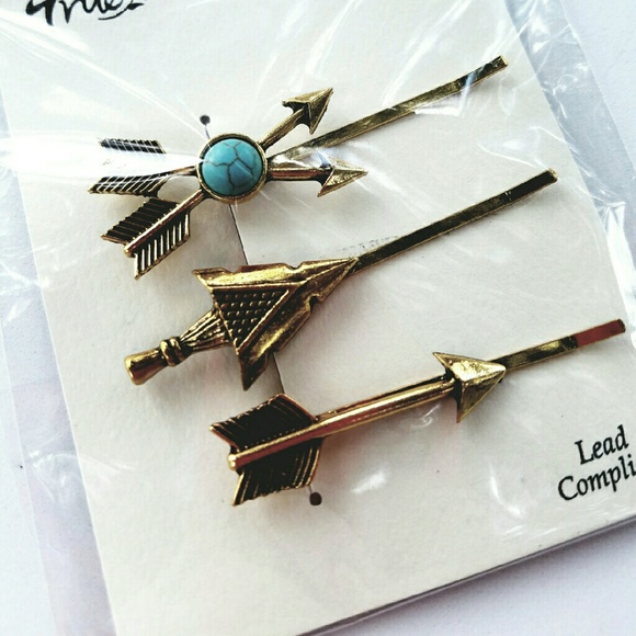 💘3 piece arrow hair pin - Picture 3 of 3