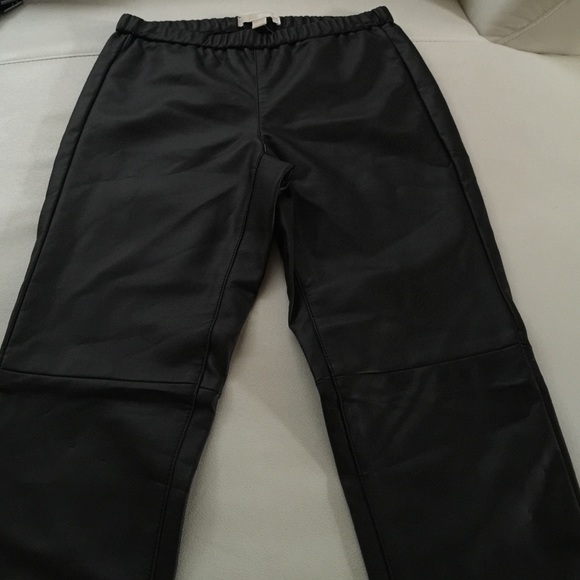 Michael Kors Black Faux Leggings - Picture 4 of 4